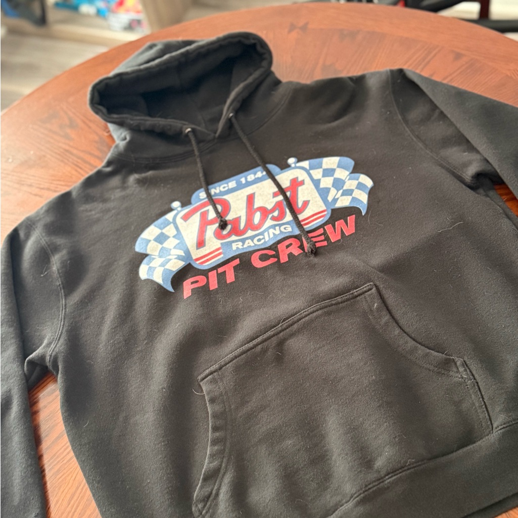 Pabst Blue Ribbon Pit Crew Racing Hoodie